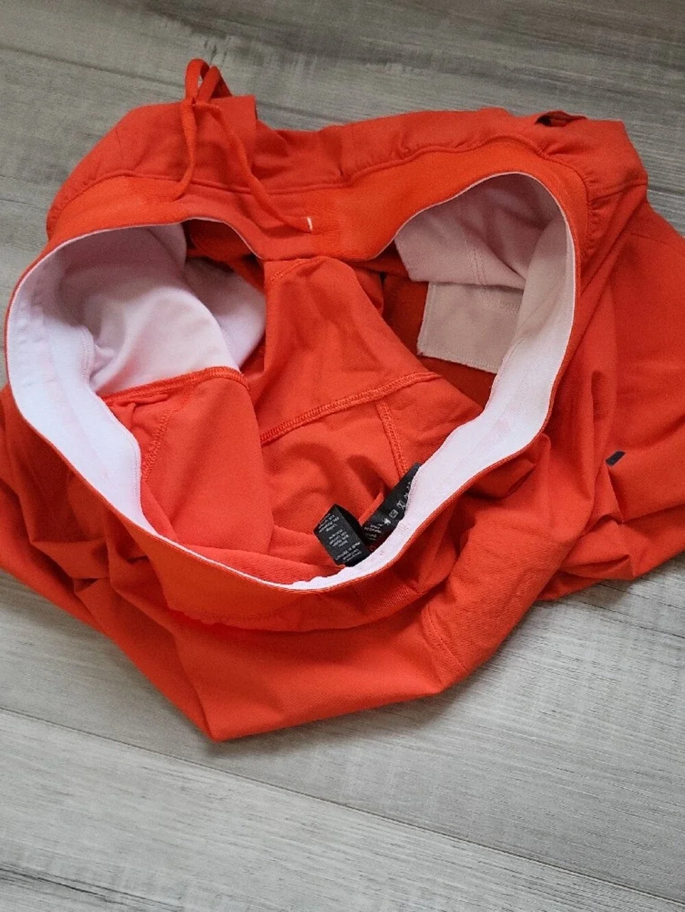 lululemon athletica Men's Orange Performance Drawstring Shorts